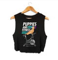 Load image into Gallery viewer, Puppies & Fitness Spin Bike Future Colors | Crop Top