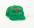 Load image into Gallery viewer, Pup Lux Metallic Gold Puff Embroidery | Trucker Cap | Dog Lover Gift
