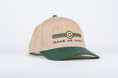 Load image into Gallery viewer, Pup Lux | 5 Panel Hat | Dark Green & Khaki