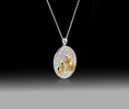 Load image into Gallery viewer, Paws of Love Pendant- 925 Sterling Silver