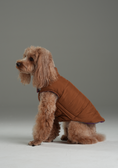 Load image into Gallery viewer, Reversible Dog Vest Jacket - Purple Caramel