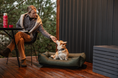 Load image into Gallery viewer, Chester & Lee | Waterproof Sleeper Dog Bed Green - image 12