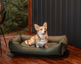 Load image into Gallery viewer, Sleeping Pads Premium Chester & Lee | Waterproof Sleeper Dog Bed Green
