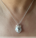 Load image into Gallery viewer, Husky Necklace- 925 Sterling Silver