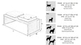 Load image into Gallery viewer, Bowsers Fresco Double Wood Dog Bowl Feeder - Elevated Designer Pet Dining