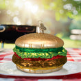 Load image into Gallery viewer, Cheeseburger Ornament - Southlake Paws