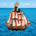 Load image into Gallery viewer, Pirate Ship Ornament - Southlake Paws