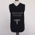Load image into Gallery viewer, Hello Doggie Service Dog Tank Crystal Tanks