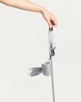 Load image into Gallery viewer, Shine Multiway Metallic Leather Leash & Poop Bag Pouch