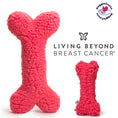 Load image into Gallery viewer, HuggleCause™, Living Beyond Breast Cancer, HuggleFleece® Pink Bones