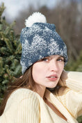 Load image into Gallery viewer, Siberian Spruce Winter Hat with Pom Pom - Southlake Paws