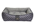 Load image into Gallery viewer, Bowsers Signature Scoop Bolster Dog Bed in signature-coco