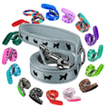 Load image into Gallery viewer, EcoBark Gray Dog Leash- Padded Comfort Grip Leash - 4ft, 5ft, and 6ft Leash for Small and Medium Dogs