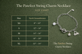 Load image into Gallery viewer, The Pawfect Swing Charm Dog Necklace