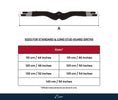 Load image into Gallery viewer, ExionPro 'Joint' Over Lay Girth - Navy Blue Elastic with White Lines