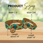 Bahamas Sambboho dog collar (with center D-ring)