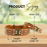 Boho Chic Sambboho dog collar