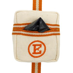 Square Case Dog Poop Bag Holder Orange