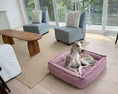 Load image into Gallery viewer, Bowsers Sterling Lounge Orthopedic Dog Bed in berry