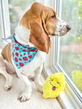Load image into Gallery viewer, Strawberry Tie Dog Bandana