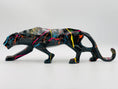 Load image into Gallery viewer, Street Art Cubic Panther Statue