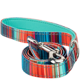 Load image into Gallery viewer, Stripe Dog Leash by EcoBark - Multicolor Padded Comfort Grip Leash - 4ft, 5ft, and 6ft Leash for Small and Medium Dogs