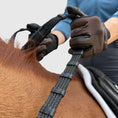 Load image into Gallery viewer, Sure Grip Rubber Rein with 1" Hand Stop