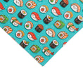 Load image into Gallery viewer, Sushi Dog Bandana -Design Faces Down