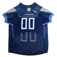 Load image into Gallery viewer, NFL Tennessee Titans Striped Mesh Dog Jersey