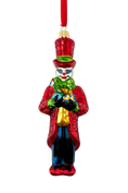 Load image into Gallery viewer, The Naughty List Snowman Glass Ornament - Southlake Paws