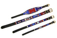 Load image into Gallery viewer, TKC Red White Blue Beaded Dog Collar