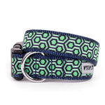 Navy/Green Hexagon Collar & Lead Collection