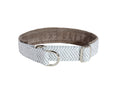 Load image into Gallery viewer, Bowsers Designer Slip Dog Collar in durango-flamingo