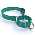 Load image into Gallery viewer, Personalized Solid Colored Martingale Collar