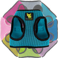 Load image into Gallery viewer, EcoBark Step In Dog Harness - XXXS to Small Breeds- Reflective Soft Mesh Harness for Teacup, Small Dogs and Puppies / Aqua Sport