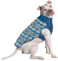 Load image into Gallery viewer, Alpaca Teal Fair Isle Dog Sweater