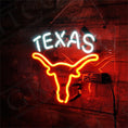 Load image into Gallery viewer, Texas Longhorn Neon Signs