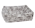 Load image into Gallery viewer, Bowsers The Franklin Faux Fur Orthopedic Dog Bed in fluffernutter