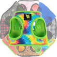Load image into Gallery viewer, EcoBark Step In Dog Harness - XXXS to Small Breeds- Reflective Soft Mesh Harness for Teacup, Small Dogs and Puppies / Tie-dye