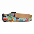 Load image into Gallery viewer, Up Country To the Orchard Wide Cast Brass Dog Collar