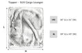 Load image into Gallery viewer, Bowsers SUV Cargo Lounger Reversible Blanket Topper