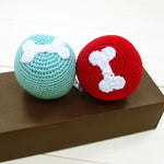 Bone Ball Crochet Toy