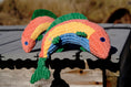 Load image into Gallery viewer, Rauccous Rainbow Trout Knottie® Plush Dog Toy - image 8