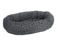 Load image into Gallery viewer, Bowsers Luxury Calming Donut Dog Bed in mercury