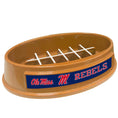 Load image into Gallery viewer, Mississippi (Ole Miss) Football Slow Feeder Bowl
