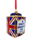 Load image into Gallery viewer, Union Jack Tin Glass Ornament - Southlake Paws