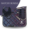 Load image into Gallery viewer, Ultraviolet Saddle Pad Set