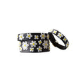 Load image into Gallery viewer, TKC Daisies Beaded Dog Collar