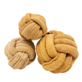 Load image into Gallery viewer, Huggle-Hide® Natural Leather Ball Dog Toy, 2 Pack