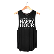 Dog Walks are my Happy Hour | Women's Sleeveless